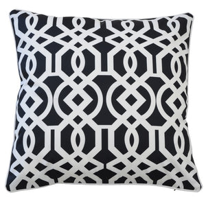 Portofino Outdoor Cushion Cover - Black