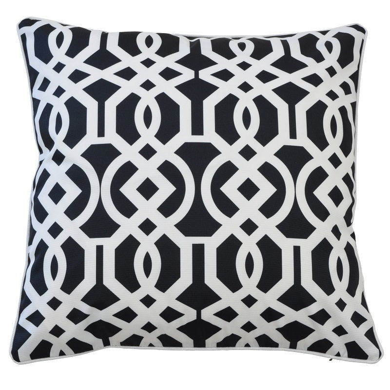 Portofino Outdoor Cushion Cover - Black