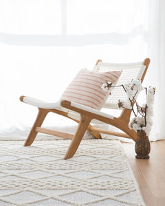 Zen Outdoor Lazy Armchair - White