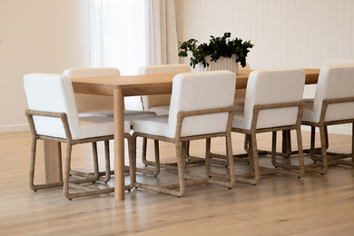 Asher Dining Table 3m - American Oak