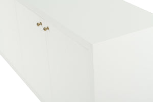 Audrey 4 Door Sideboard - White