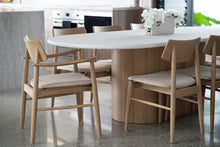 Load image into Gallery viewer, Harlow Dining Armchair - Natural - Boho Bliss