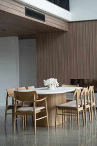 Harlow Dining Armchair - Natural - Boho Bliss