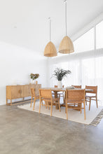 Load image into Gallery viewer, Pasadena Woven Leather Side Chair - Natural - Boho Bliss