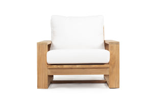 Double Island Outdoor Sofa - 1 Seater - Natural - Boho Bliss