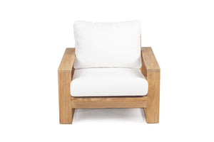 Double Island Outdoor Sofa - 1 Seater - Natural - Boho Bliss