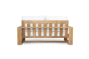 Double Island Outdoor Sofa - 2 Seater - Natural