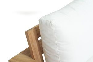 Double Island Outdoor Sofa - 2 Seater - Natural