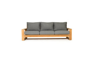 Double Island Outdoor Sofa - 3 Seater - Slate