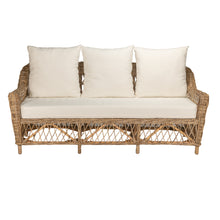 Load image into Gallery viewer, Tia 3 Seat Sofa - Kubu Grey - Boho Bliss