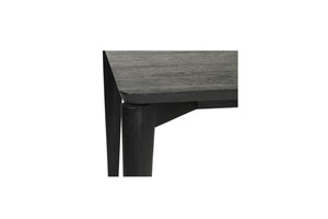 Jude Dining Table - Black - 90cm - Boho Bliss
