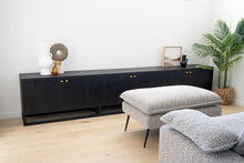 Load image into Gallery viewer, Marly Footstool - Mottled Taupe - Boho Bliss