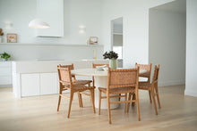 Load image into Gallery viewer, Pasadena Woven Leather Side Chair - Natural - Boho Bliss