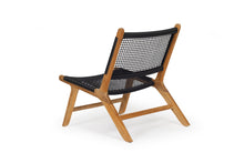 Load image into Gallery viewer, Zen Outdoor Lazy Armchair - Black - Boho Bliss
