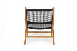 Zen Outdoor Lazy Armchair - Black - Boho Bliss