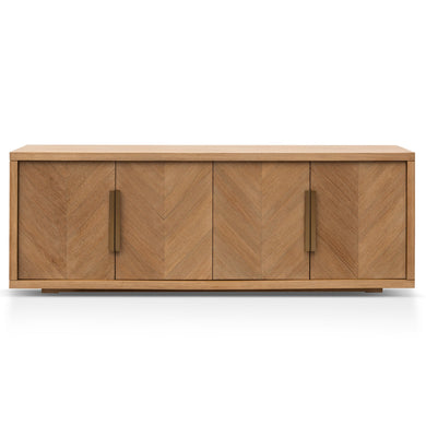 Alba 2m Buffet Unit - Dusty Oak - Boho Bliss