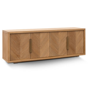 Alba 2m Buffet Unit - Dusty Oak - Boho Bliss
