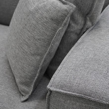 Load image into Gallery viewer, Alessia 3 Seater Sofa With Cushion And Pillow - Oslo Grey - Boho Bliss