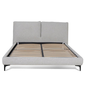 Alford Queen Bed - Clay Grey - Boho Bliss