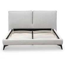 Load image into Gallery viewer, Alford Queen Bed - Pearl Grey - Boho Bliss