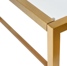 Load image into Gallery viewer, Alison Console Table - Chrome Gold - Boho Bliss