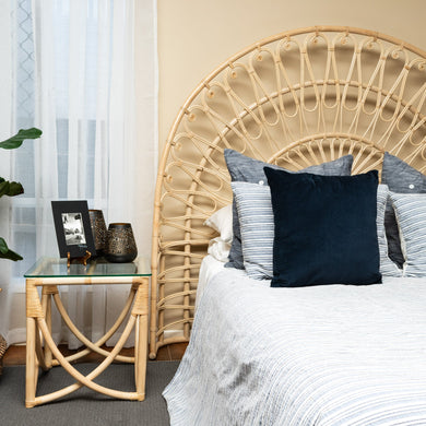 Amaris Bedhead Queen - Natural - Boho Bliss