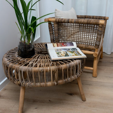 Ana Round Coffee Table - Boho Bliss