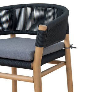 Andor Dining Chair - Royal Anthracite - Boho Bliss