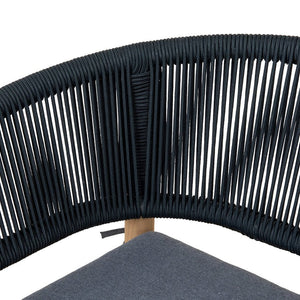 Andor Dining Chair - Royal Anthracite - Boho Bliss