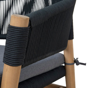Andor Dining Chair - Royal Anthracite - Boho Bliss