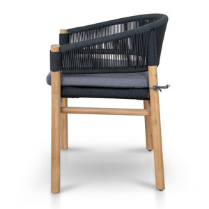 Andor Dining Chair - Royal Anthracite - Boho Bliss