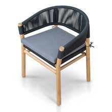 Load image into Gallery viewer, Andor Dining Chair - Royal Anthracite - Boho Bliss