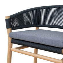 Load image into Gallery viewer, Andor Dining Chair - Royal Anthracite - Boho Bliss