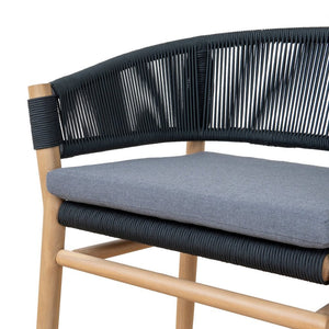 Andor Dining Chair - Royal Anthracite - Boho Bliss