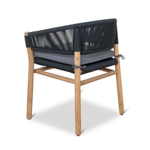 Load image into Gallery viewer, Andor Dining Chair - Royal Anthracite - Boho Bliss