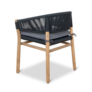 Andor Dining Chair - Royal Anthracite - Boho Bliss