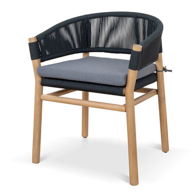 Andor Dining Chair - Royal Anthracite - Boho Bliss