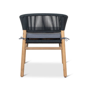 Andor Dining Chair - Royal Anthracite - Boho Bliss