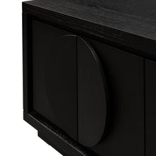Load image into Gallery viewer, Annular Entertainment Unit 2m - Textured Black - Boho Bliss