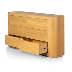 Arbor 1.6m Dresser Unit - Dusty Oak - Boho Bliss