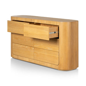 Arbor 1.6m Dresser Unit - Dusty Oak - Boho Bliss