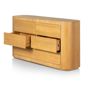 Arbor 1.6m Dresser Unit - Dusty Oak - Boho Bliss