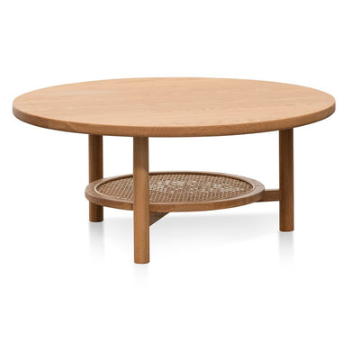 Arbore Round Coffee Table - Natural Oak - Boho Bliss