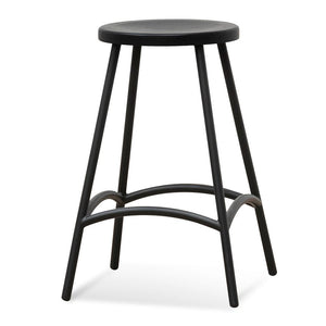 Arc Bar Stool - Black - Boho Bliss