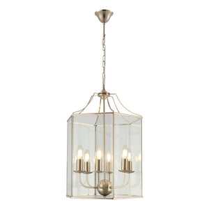 Arcadia Large Pendant Light - Satin Chrome - Boho Bliss
