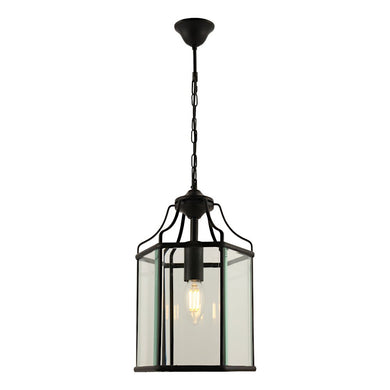 Arcadia Small Pendant Light - Black - Boho Bliss