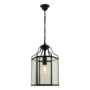 Arcadia Small Pendant Light - Black - Boho Bliss