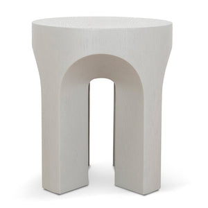 Arco Side Table - Light Grey - Boho Bliss