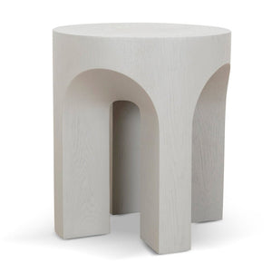 Arco Side Table - Light Grey - Boho Bliss