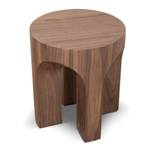 Load image into Gallery viewer, Arco Side Table - Walnut - Boho Bliss